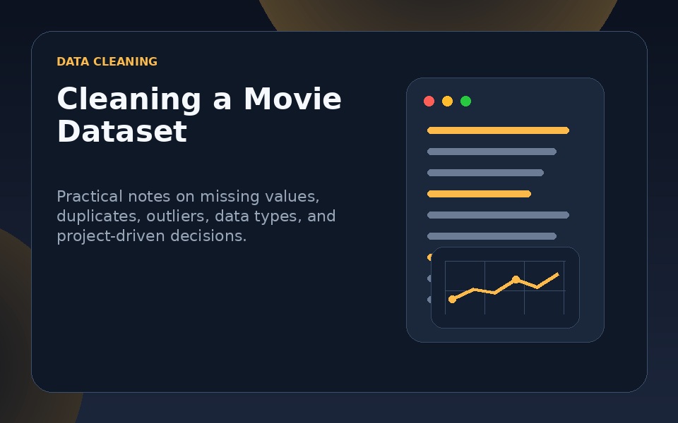 Cleaning and Preparing a Movie Dataset